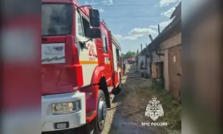 24 августа в Братске горели гараж и хозпостройка на дачном участке
