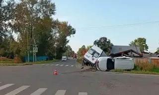 ДТП с машиной скорой помощи в Тайшете: трое пострадавших