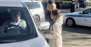 В Единый день безопасности дорожного движения в Братске прошла акция «Письмо водителю»