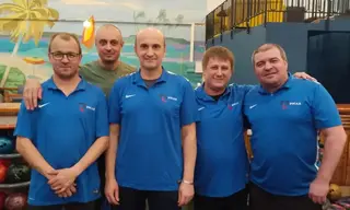 Команда БрАЗа выиграла чемпионат по боулингу «Шаровая молния»