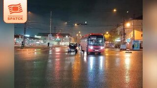 Серьёзное ДТП с участием пешехода произошло в Братске