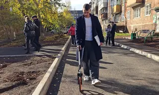 Приёмка благоустройства дворов по программе «Комфортная среда» прошла в Братске